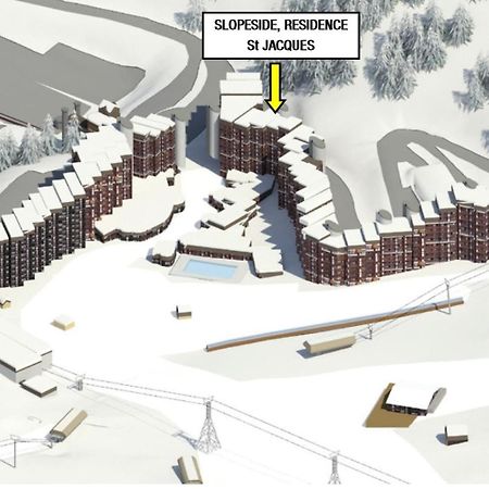 Slopeside La Plagne Bellecote Lejlighed Eksteriør billede